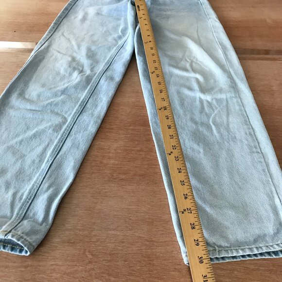 BDG Urban Outfitters High Rise Grandad Jeans Women 26 Blue Medium Wash Preppy - Picture 9 of 14